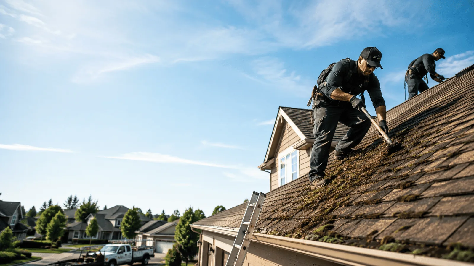 Roof Moss Removal in Rowena, TX near me